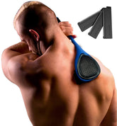 BAKBLADE 2.0 ELITE PLUS back shaver in action for smooth, painless grooming.