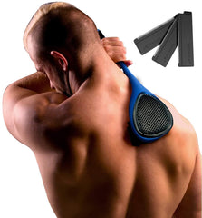 BAKBLADE 2.0 ELITE PLUS back shaver in action for smooth, painless grooming.
