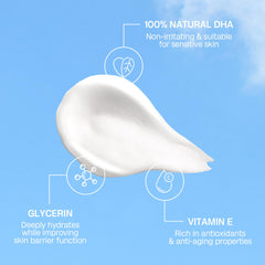 BALI BODY minimal transfer formula helps keep clothes clean.