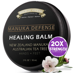 BALM OF GILEAD bálsamo árbol de té para pies, alivio suave y aroma fresco.