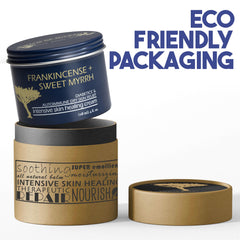 BALM OF GILEAD Frankincense and Myrrh oil infusion bottle highlight distiller direct blend