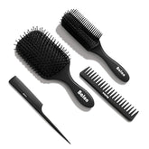 BALON hair brush set paddle for painless detangling and added shine.