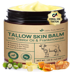 Bálsamo grasa ternera en envase 120 g para hidratación facial suave.