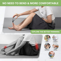 Baluca long-handle clipper providing comfortable grip and control