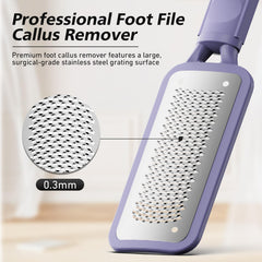 Baluca foot scrubber contoured edge follows your foots natural shape.