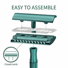 Bambaw metal safety razor shows durable, reusable design