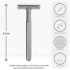 Bambaw five-pack razor blades for lasting use