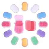 Bamsod rose-scent hand soap sheets for portable cleansing on the go