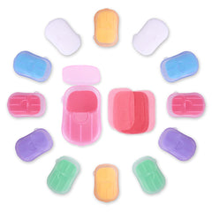 Bamsod rose-scent hand soap sheets for portable cleansing on the go