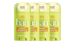 Ban Desodorante Invisible Solid: aplicación suave y seca, protección sin manchas