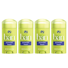 Ban Invisible Solid desodorante 24h para protección contra olor y sudor