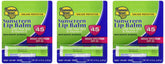 Banana Boat Balsamo labial Aloe Vera SPF45, paquete 3 para uso diario.
