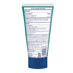 Banana Boat Sheer Sensitive sunscreen applied on the face with smooth blend and no white cast.