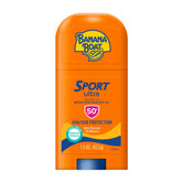 Banana Boat Sport Ultra Barra SPF 50 en aplicación en piel para protección rápida