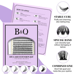 BandQaugen bond and seal waterproof keeps clusters secure and long-lasting.