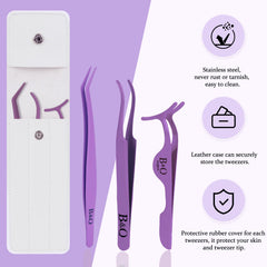 BandQaugen end comb for brow and lash sweeping during application