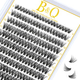 B&Qaugen Lash Clusters tray view for easy at-home DIY lash kit.