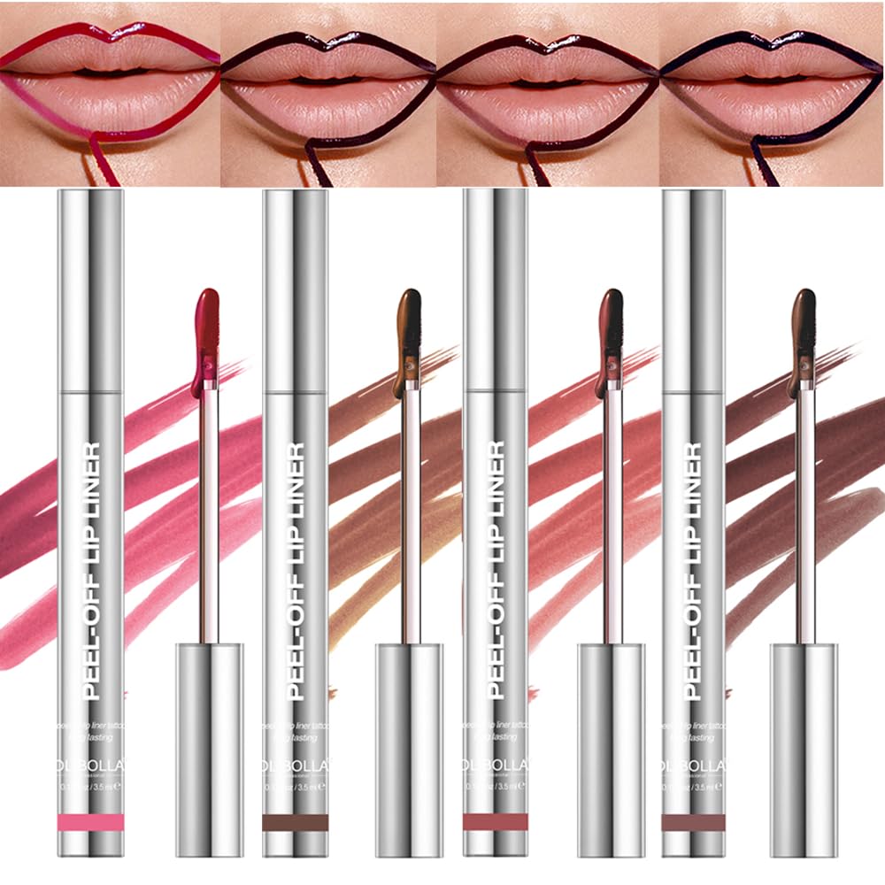 Bangfeng delineador labial desprendible-tinte: define el contorno con color duradero.