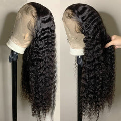 Bangjazz virgin Brazilian hair 13x4 lace for seamless scalp blend.