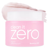 BANILA CO Clean It Zero Original big jar texture ideal for removing waterproof makeup gently.