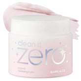 Banila Co Clean It Zero Holiday jar shows festive balm for quick makeup removal