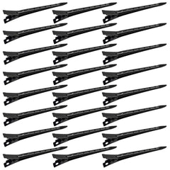 Bantoye duck bill clip closeup in black; durable rustproof metal.