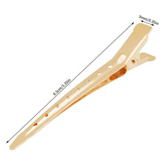 Close-up of Bantoye gold clip showing smooth rustproof finish for long-lasting use.