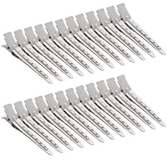 Bantoye duck bill clip in hand shows compact 2.75 inch design for precise sectioning