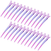 Bantoye duck bill clips gradient pink pack front for easy organization.