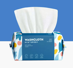 BanYakong disposable face towel 100 sheets for daily cleansing and makeup removal.