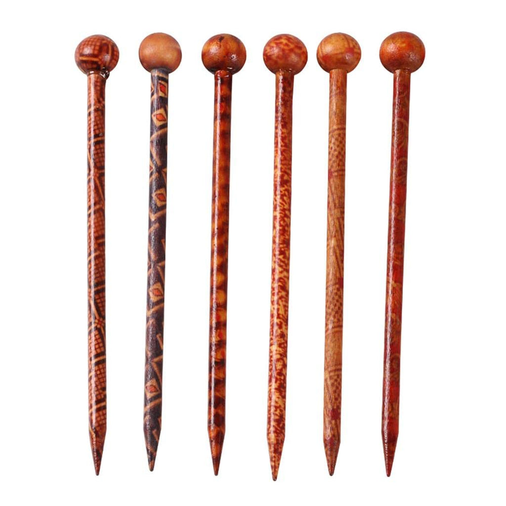 Baoblaze palillos de madera japoneses para cabello, enfoque artesanal para recogidos elegantes