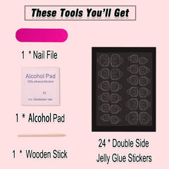 Tallas 12 diferentes para ajustar las uñas BAOYAALIN