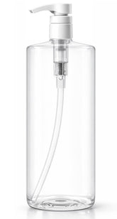 Bar5F pump bottle 32-ounce with clear view of contents for easy monitoring