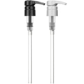 Bar5F pump for 1-liter bottles ensures smooth dispensing for shampoo and conditioner.