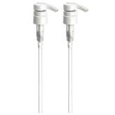 Bar5F universal pump on a 1L shampoo bottle for easy dispensing.