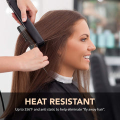 Bardeau Essentials carbon fiber comb body offering lightweight durability for daily use