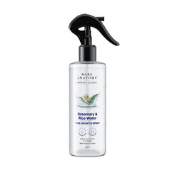 Bare Anatomy spray botella de agua de romero para cabello más fuerte.