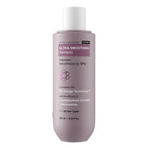 Bare Anatomy Ultra Suavizado Champú: textura visible y cabello suave y sedoso.