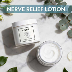 Texture of Bare Basics Revive Nerve Relief Cream demonstrates fast absorption
