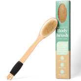 Bare Botanics cepillo cuerpo 17 pulgadas: alcance perfecto para exfoliar cuello y espalda.