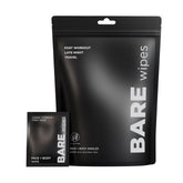 BARE Wipes: paquete de 20 toallitas faciales y corporales para uso diario práctico.