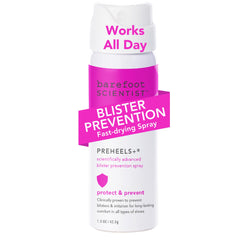 Barefoot Scientist PreHeels+ crea barrera invisible para prevenir rozaduras en el pie.