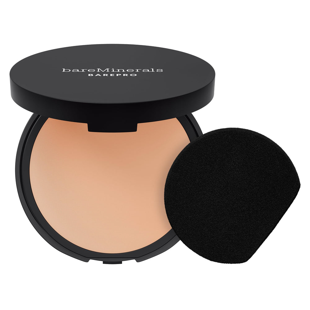 BareMinerals Barepro 24HR Matte Compact delivers all-day shine control.
