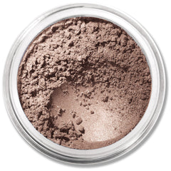 BareMinerals Celestine loose eyeshadow jar with creamy texture for easy blending.