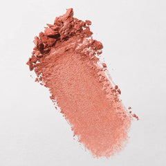 BareMinerals Gen Nude Blonzer Kiss of Copper swatch reveals rosy-bronze glow.