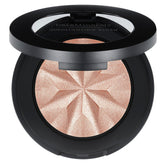 bareMinerals Gen Nude Highlighting Blush Opal Glow compact reveals silky, luminous texture.