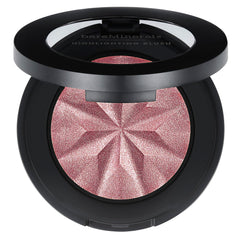 bareMinerals Gen Nude Highlighting Blush Mauve Glow compact radiates a soft luminous finish.