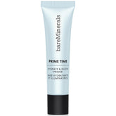 bareminerals hydrate & glow primer bottle demonstrates a hydrating, glow-boosting base for makeup