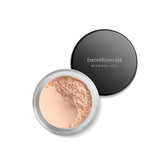 BareMinerals Mineral Veil translucent setting powder bottle showing weightless, pore-blurring finish.
