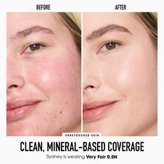 application with doe-foot applicator applying concealer under eyes